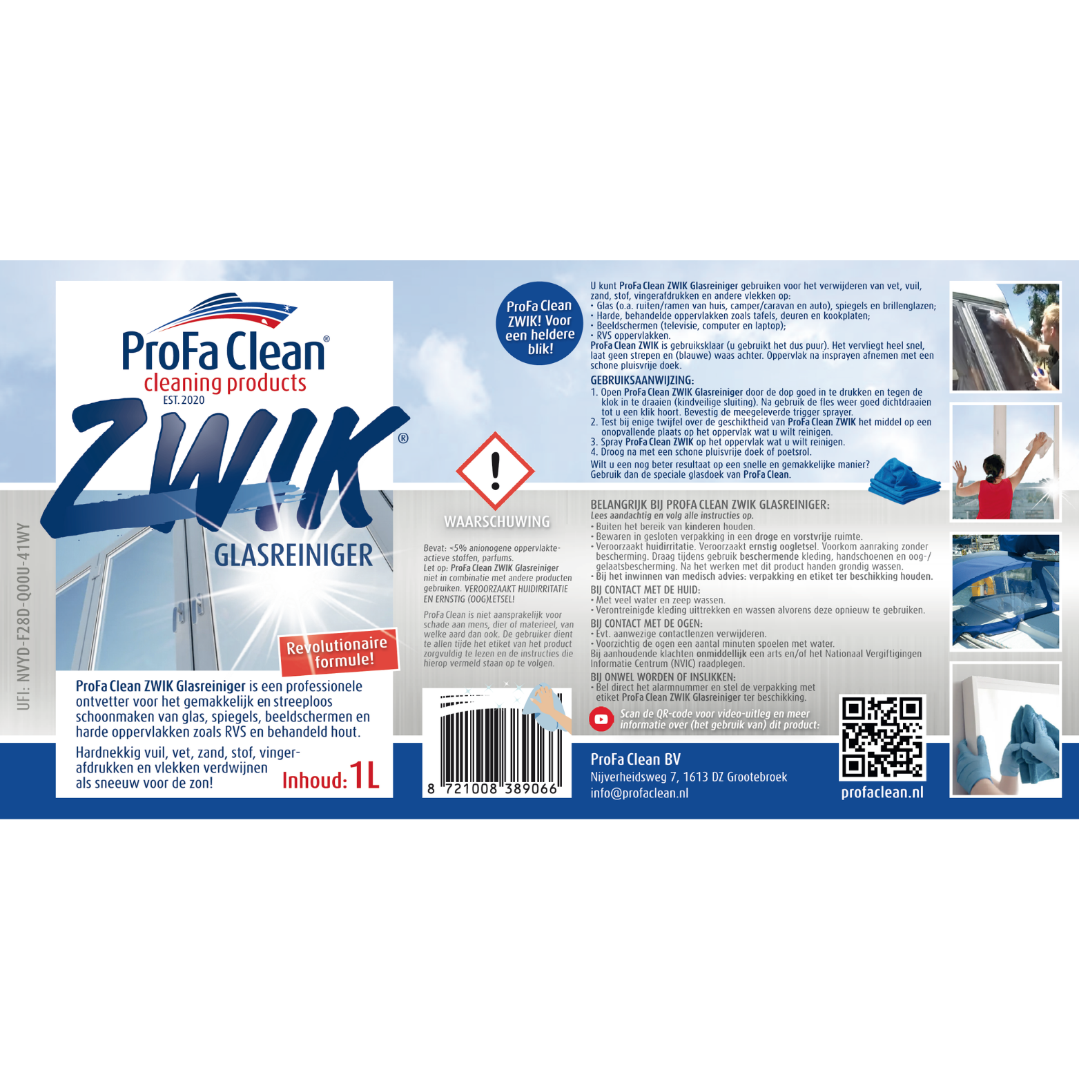 Multishine + Zwik glasreiniger (Duo korting)