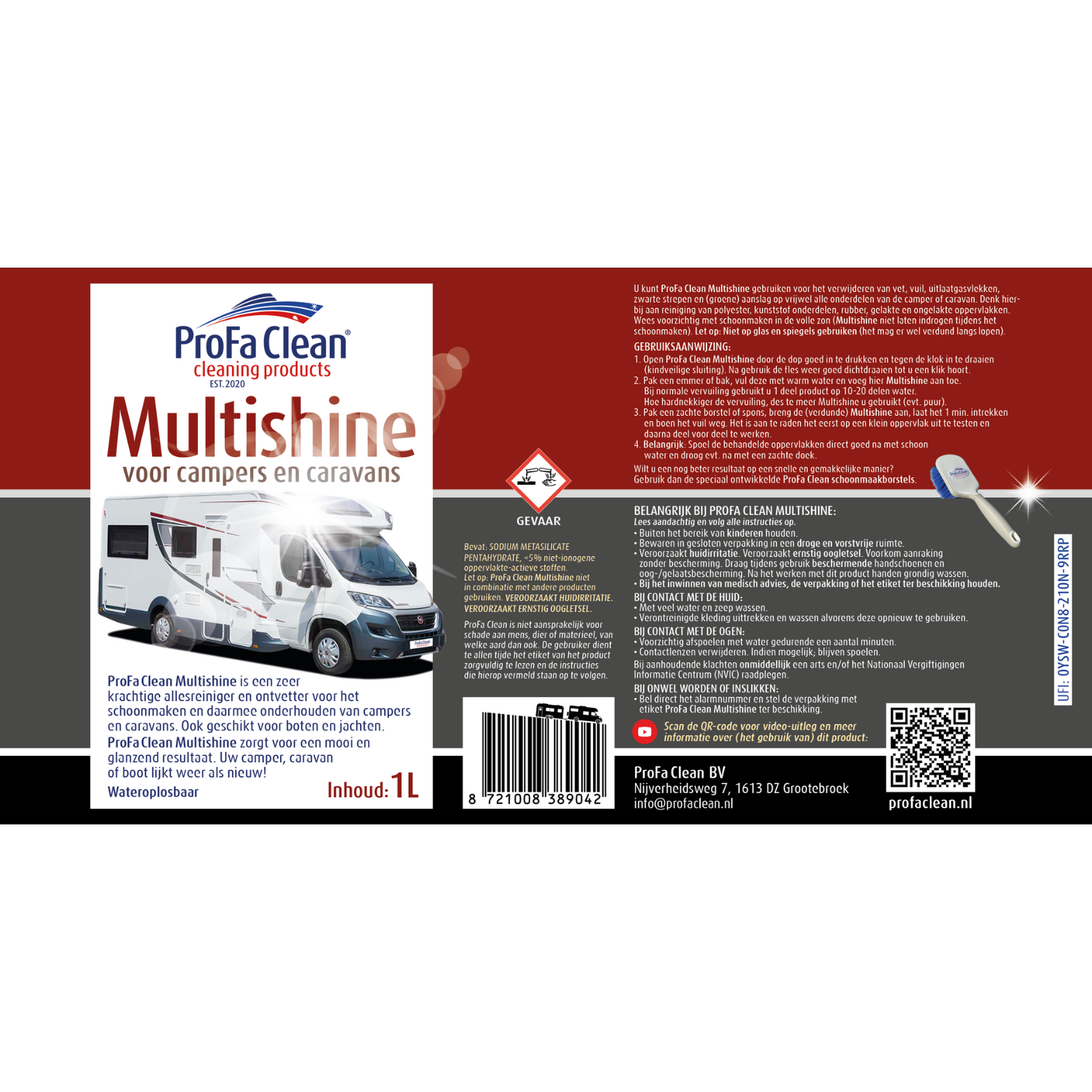 Multishine + Zwik glasreiniger (Duo korting)