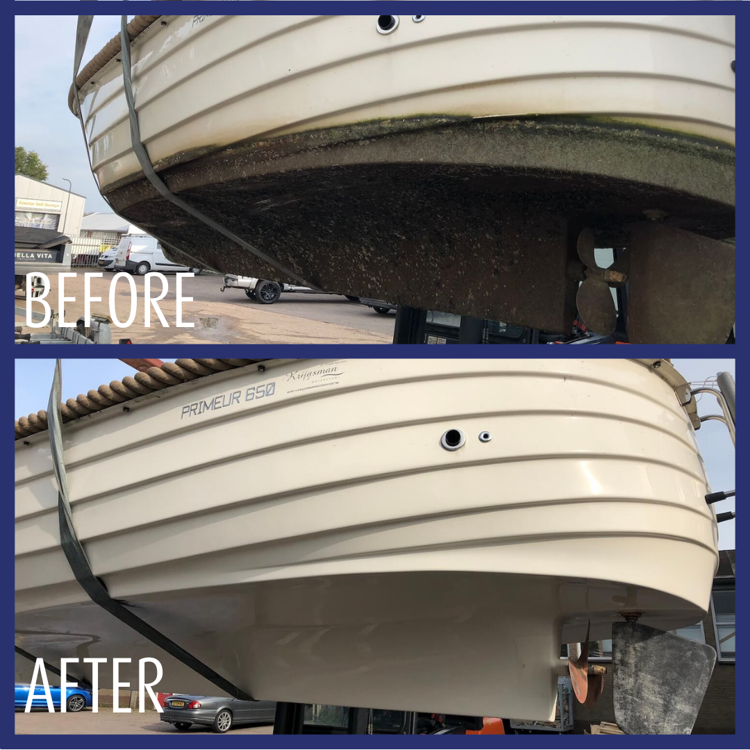 Hull and bottom cleaner (1L) - Thoroughly and easily cleans your underwater ship