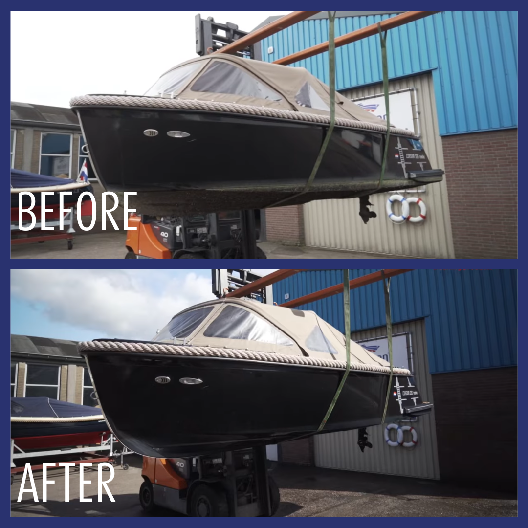 Hull and bottom cleaner (1L) - Thoroughly and easily cleans your underwater ship