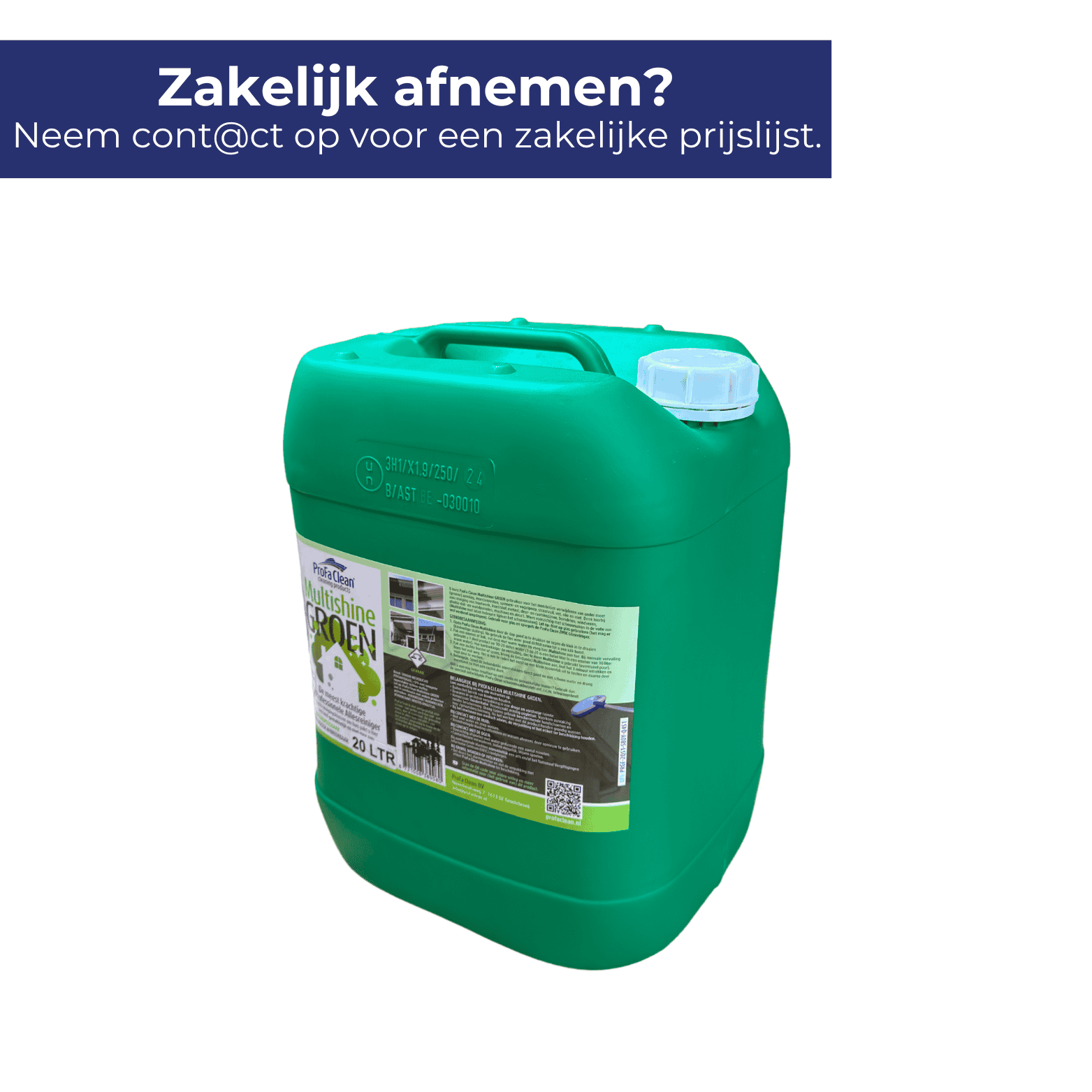Multishine GROEN 20L
