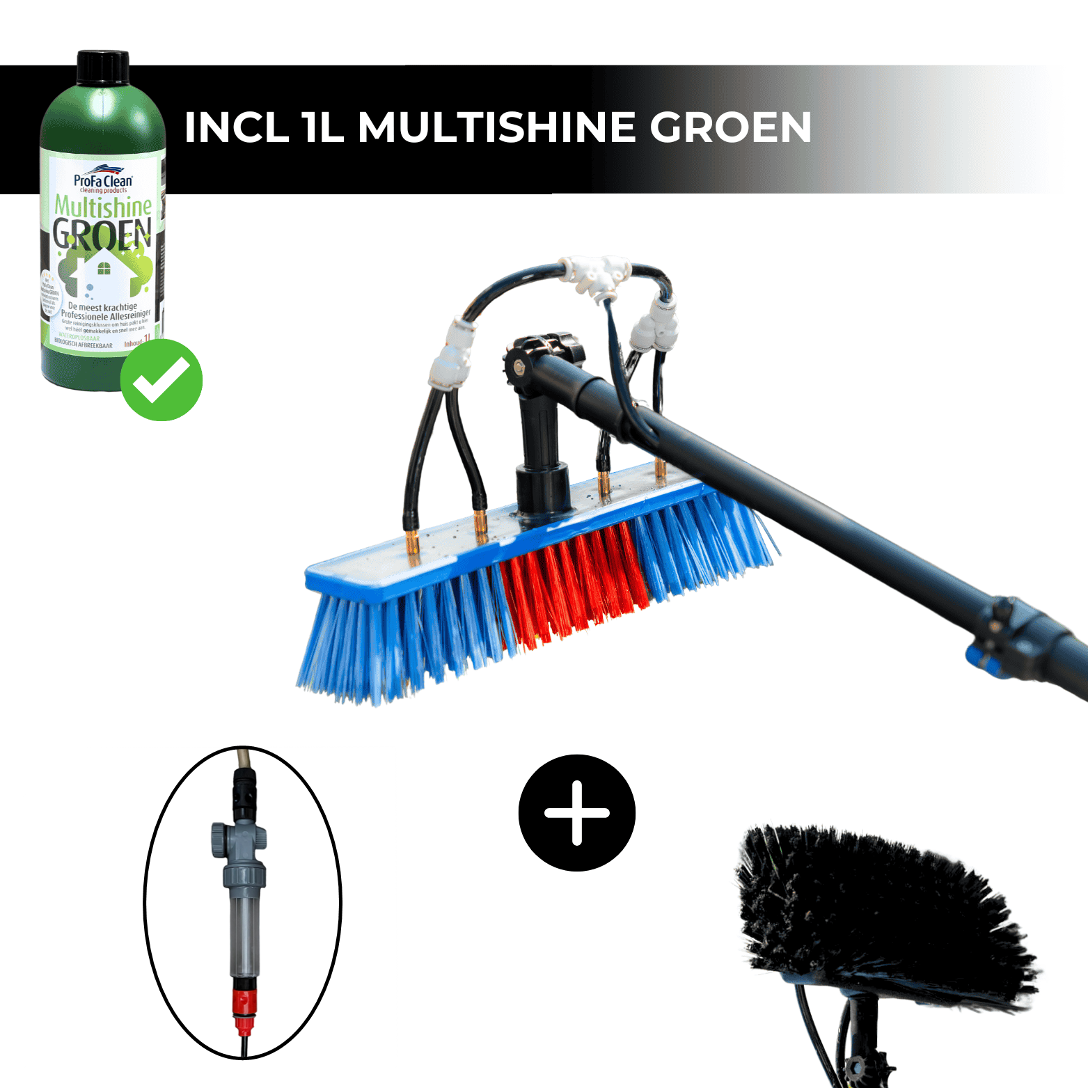 Telemax – Teleskopstiel 7,2 m/10,8 m