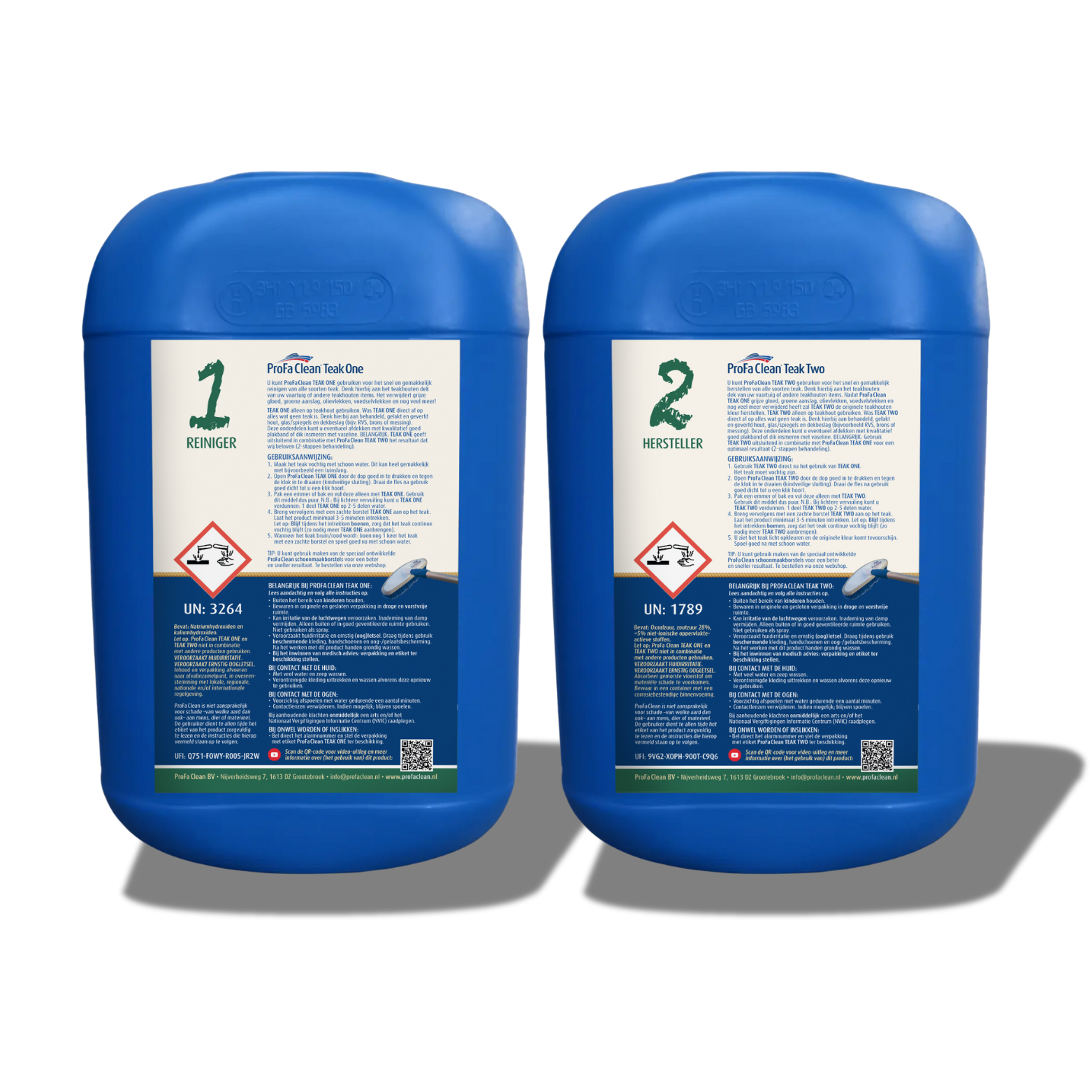 Teak 1&2 (25L Fässer) – Reiniger und Reparaturer