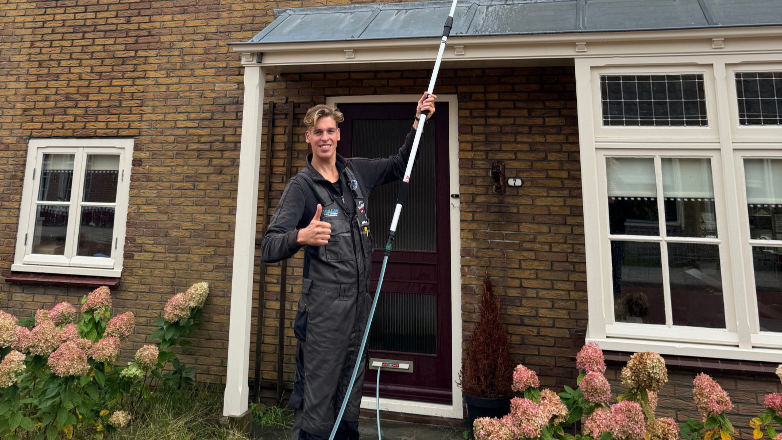 Profa Clean Telescope Stahl - mit Wasseranschluss (Hinweis !! ohne Bürstenblock)