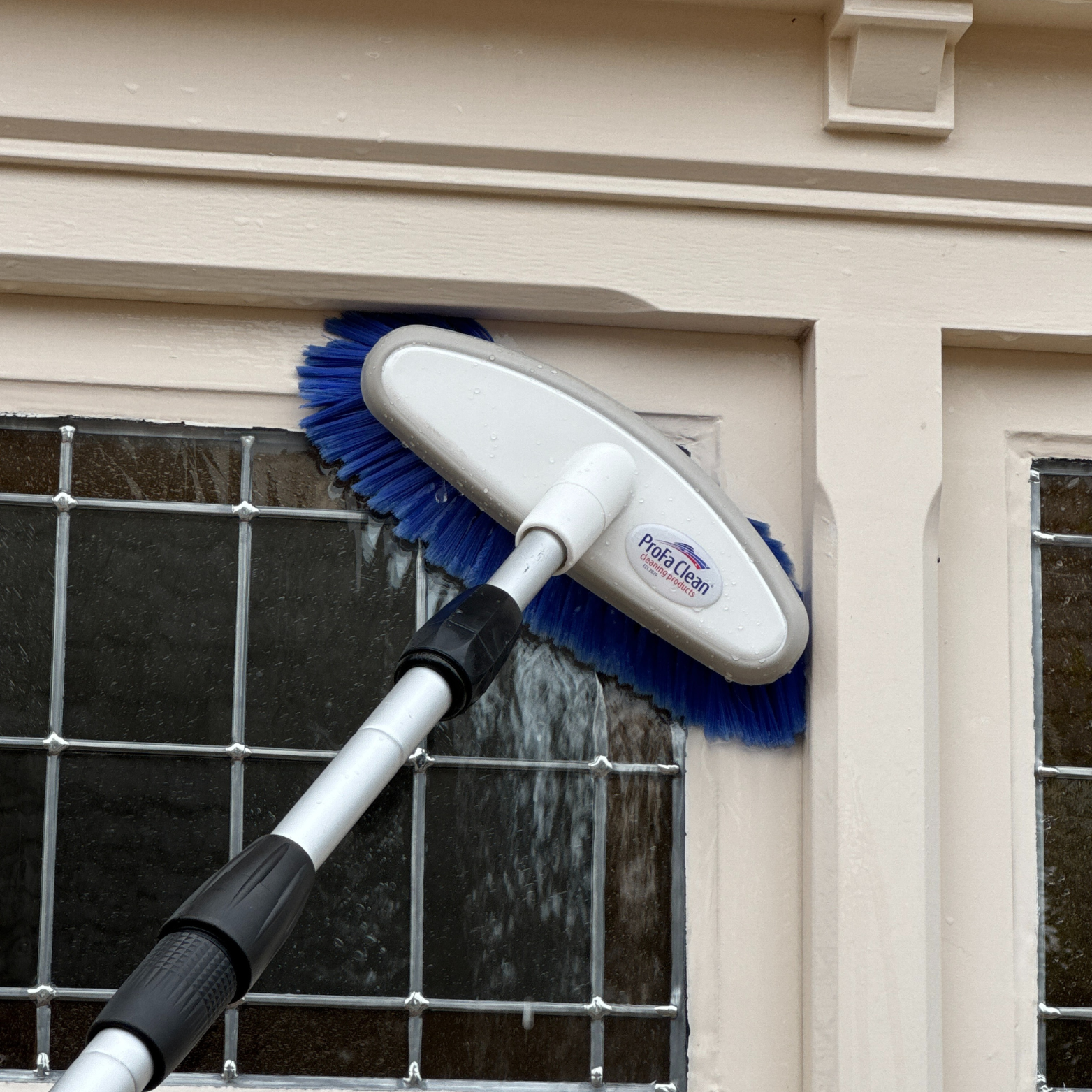 Profa Clean Telescope Stahl - mit Wasseranschluss (Hinweis !! ohne Bürstenblock)