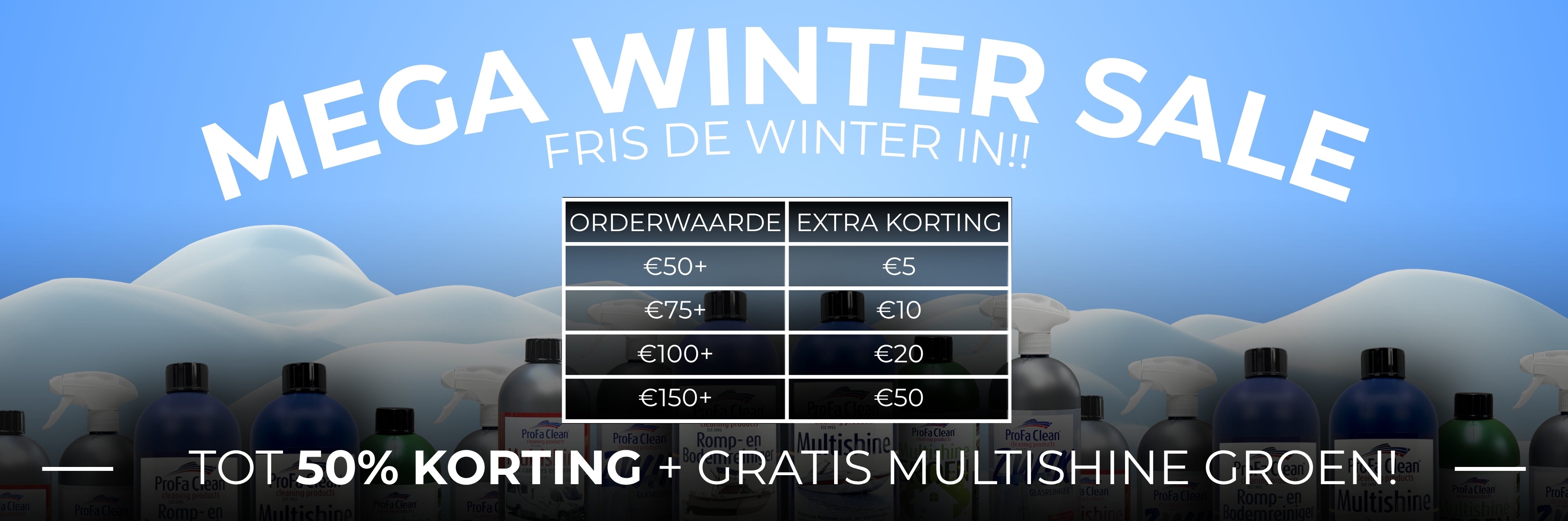 MEGA WINTER SALE!!