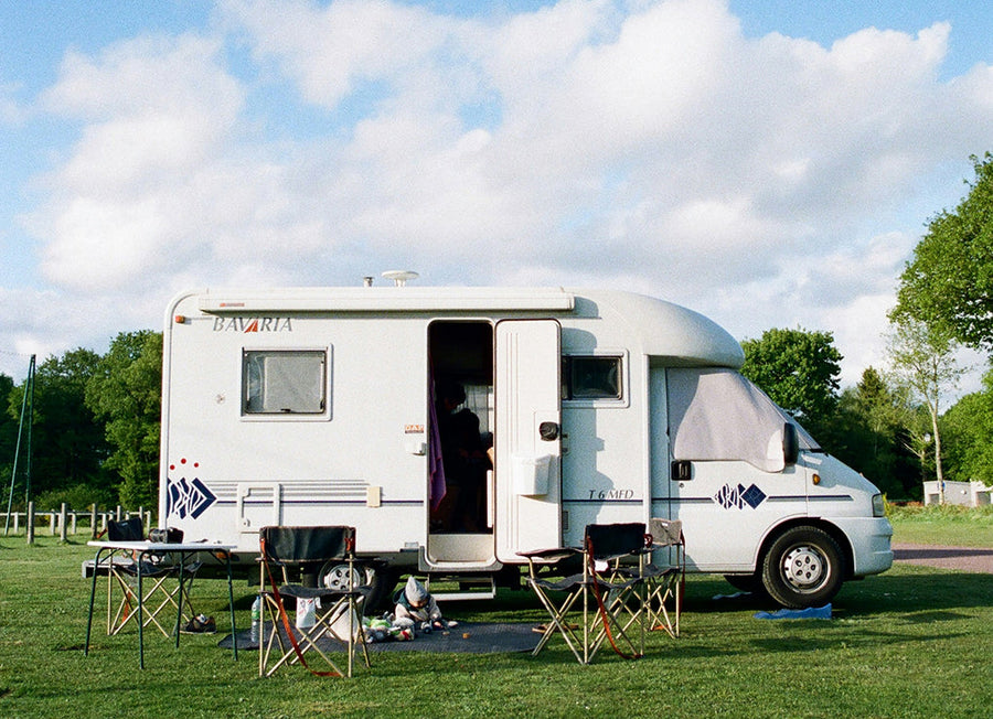 Camper en caravan