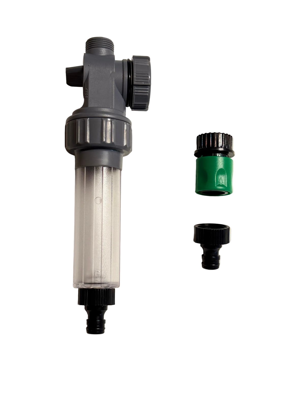 Separate soap dispenser for Telemax telescopic handle