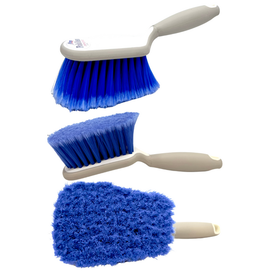 Profa Clean Handbrush Deluxe - extra weiche Fasern und Gummi -Beule