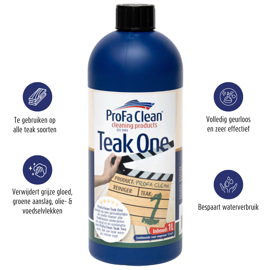 Teak 1 & 2 (1L bottles) - Cleaner and Repairer