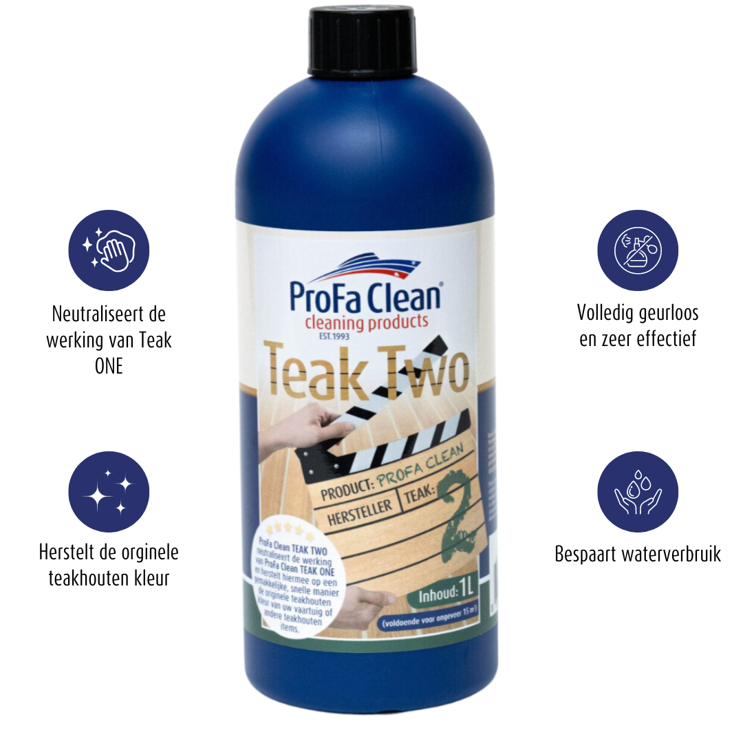 Teak 1 & 2 (1L bottles) - Cleaner and Repairer