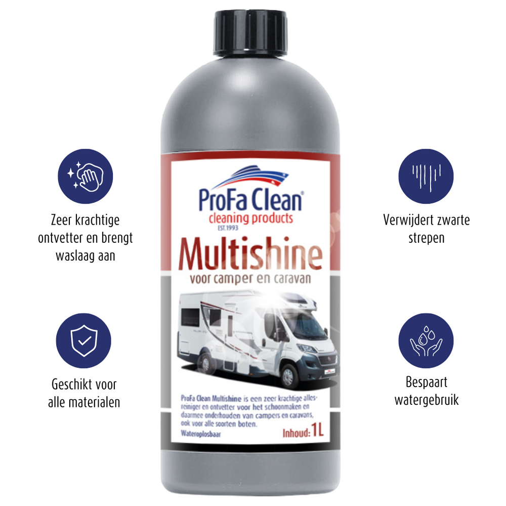 Multishine (1L) - Camper & Caravans Shampoo