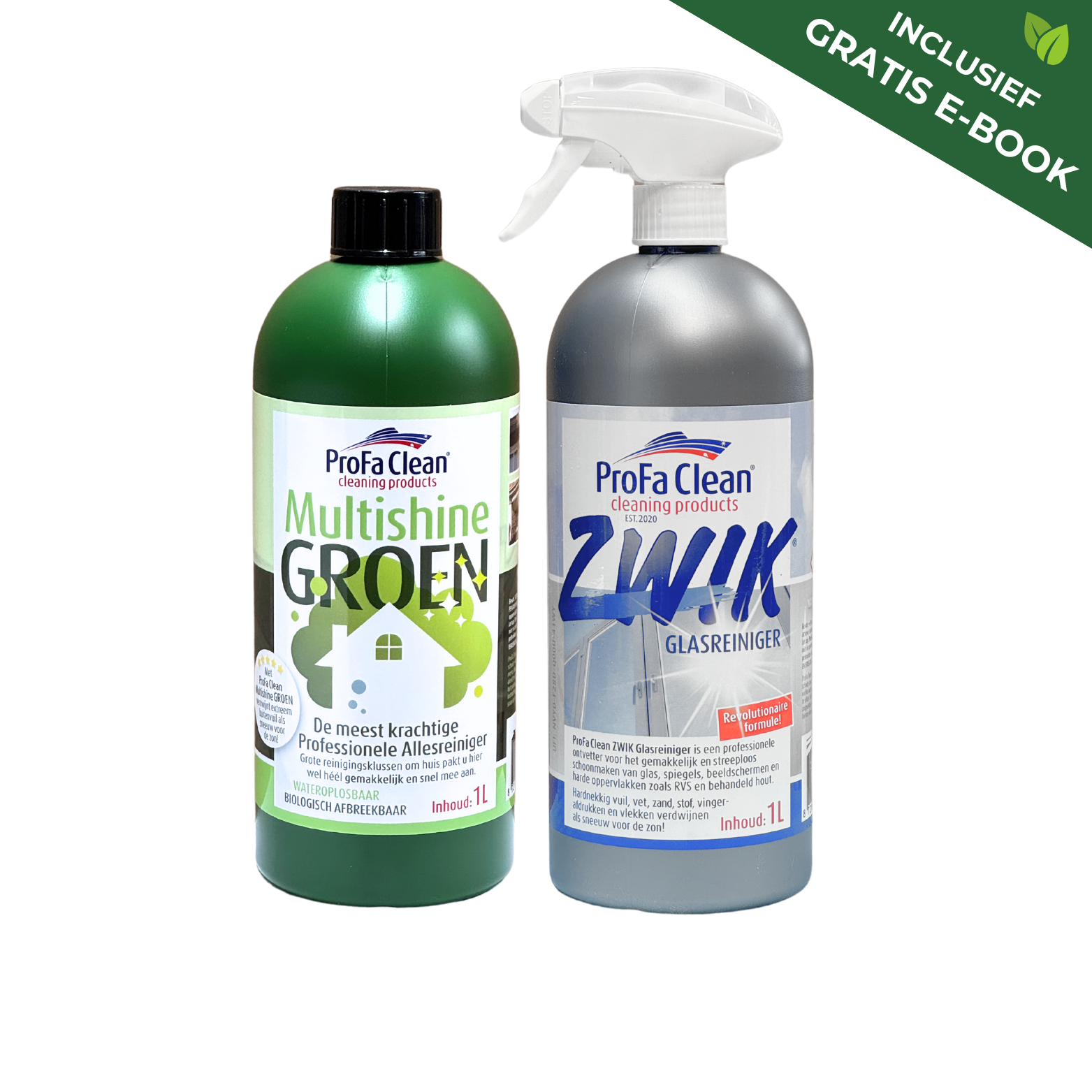 Multishine Green + Zwik Gloes Cleaner (DUO Discount)