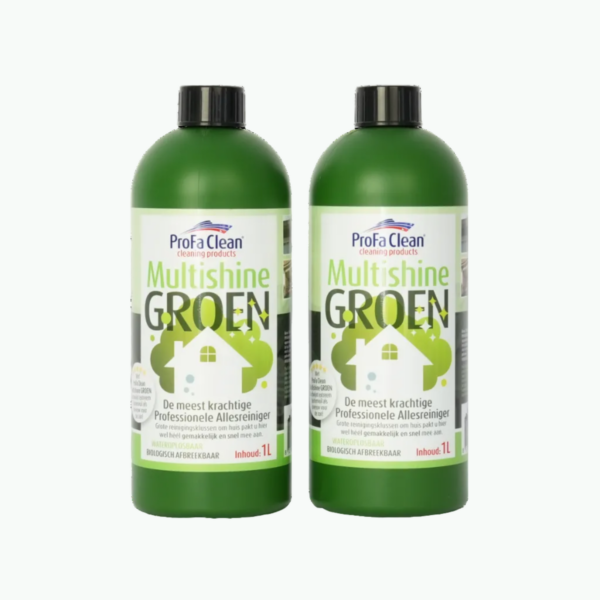 Multishine GROEN (2x 1L) (Duo Korting)