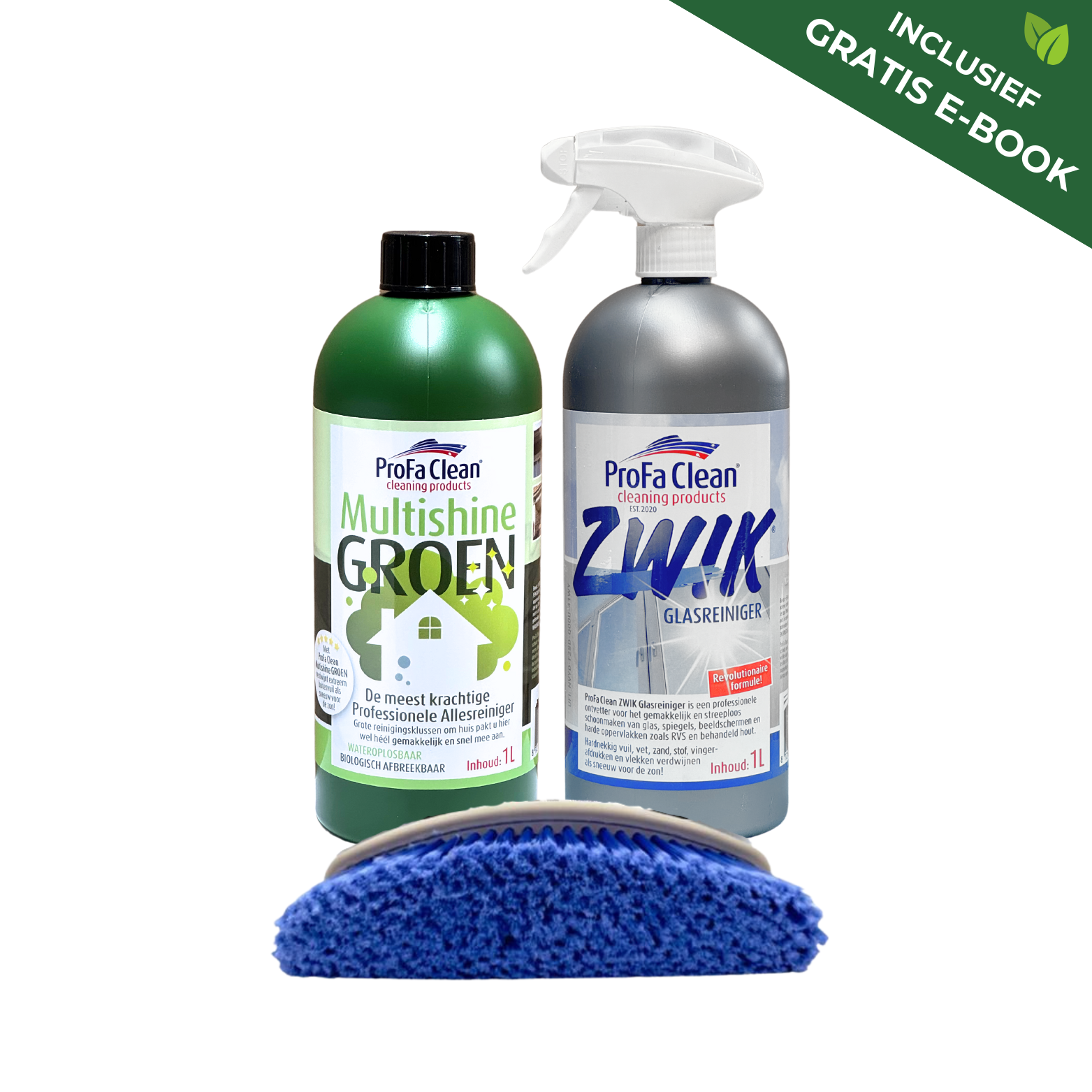 Multishine Green & Zwik Duo + brush brush