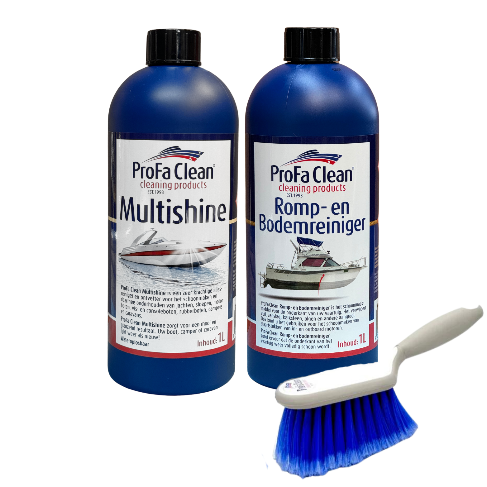 Hull and Soil Cleaner & Multishine Duo + Handbrush Deluxe