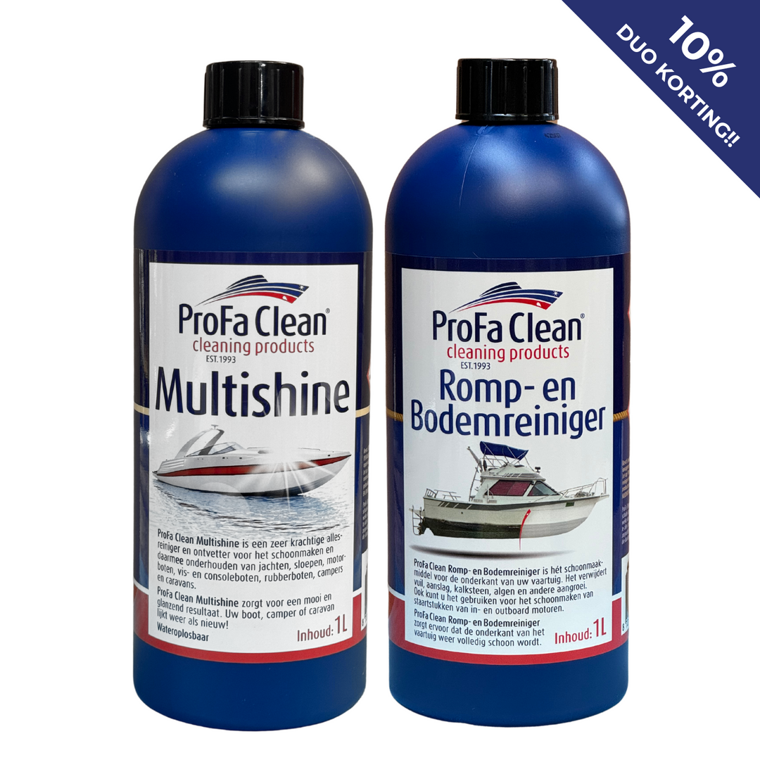 Romp- en Bodemreiniger + Multishine 10% Duo korting