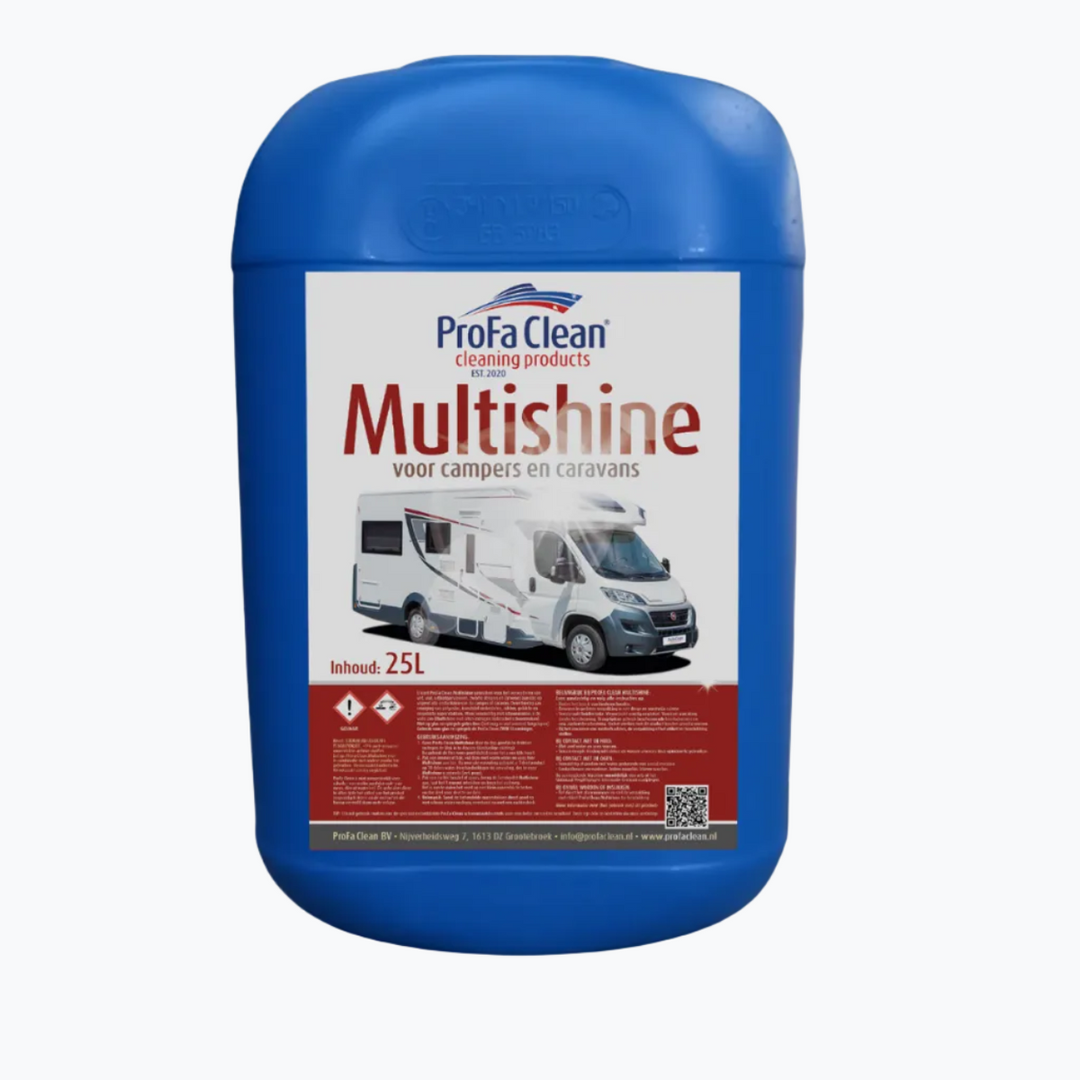 Multishine (25L) - Campers & Caravans Shampoo (€11,99 per Liter)