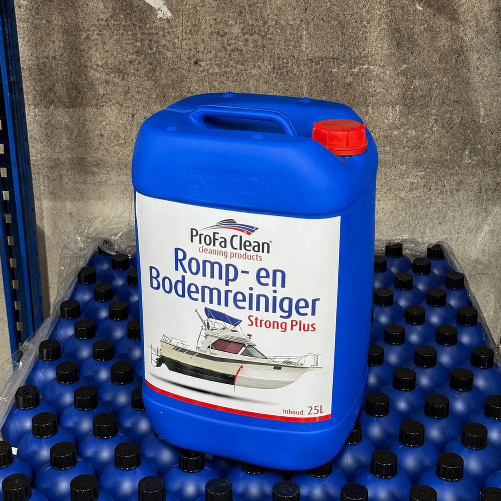 Romp- en bodemreiniger 25L voor onderwaterschip